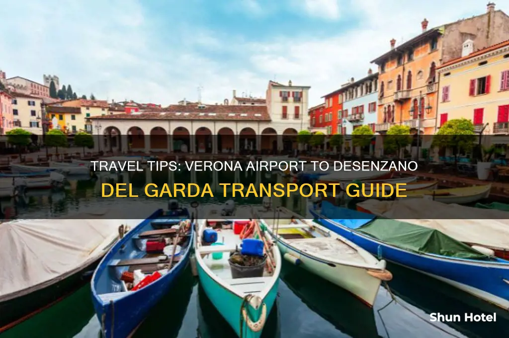 how to get from verona airport to desenzano del garda