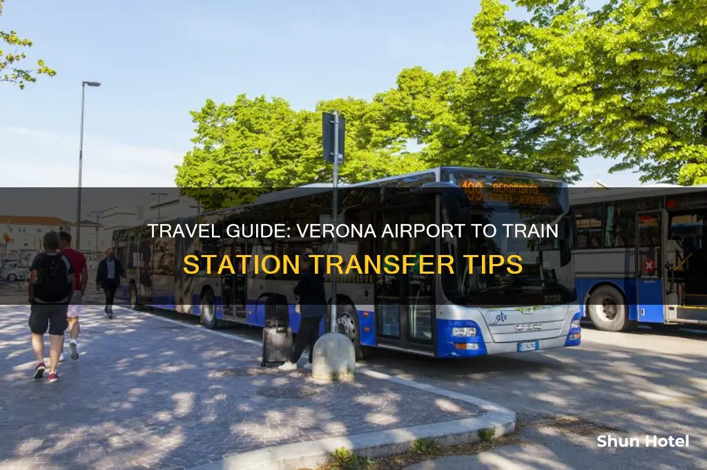 how to get from verona airport to train station
