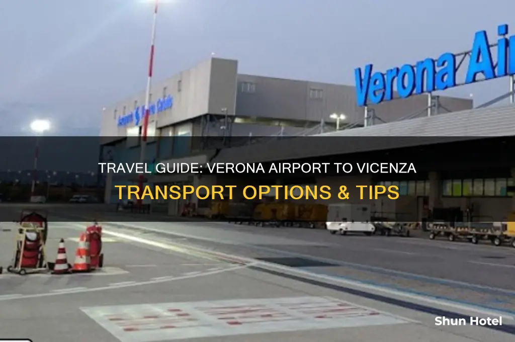how to get from verona airport to vicenza