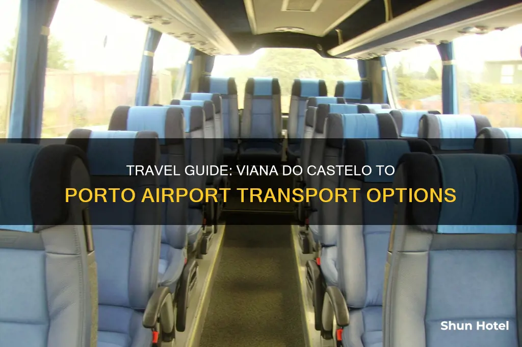 how to get from viana do castelo to porto airport