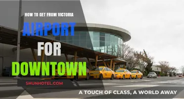 Traveling from Victoria Airport to Downtown: Easy Transportation Options