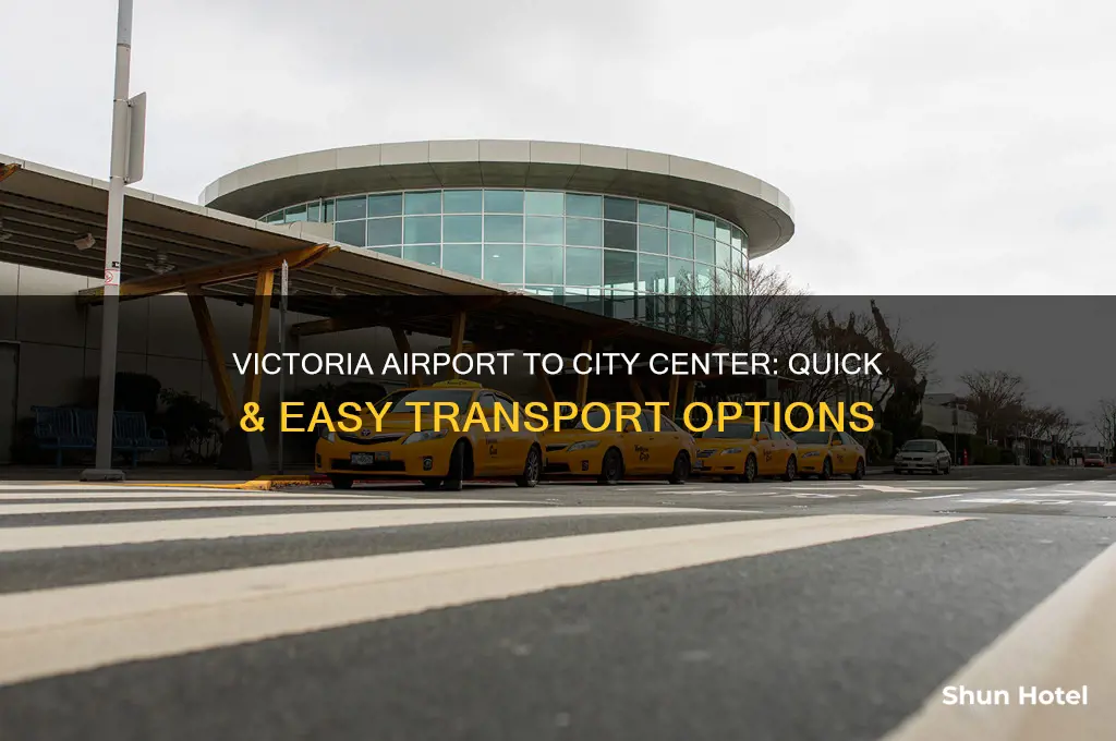 how to get from victoria airport to victoria