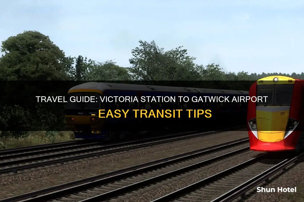 how to get from victoria station to gatwick airport