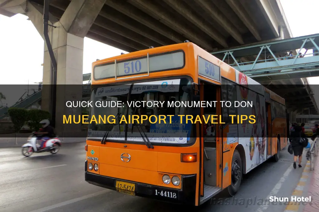 how to get from victory monument to don muang airport