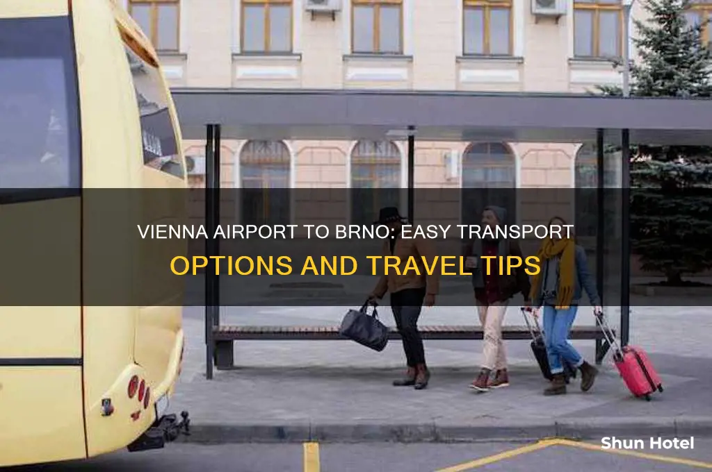 how to get from vienna airport to brno