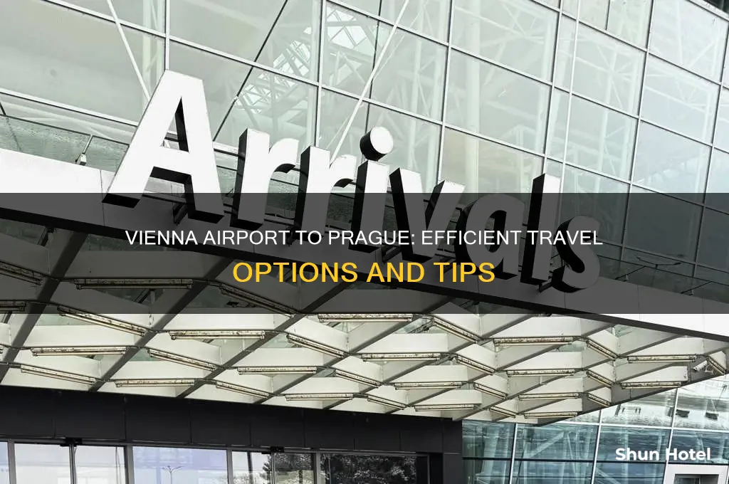 how to get from vienna airport to prague
