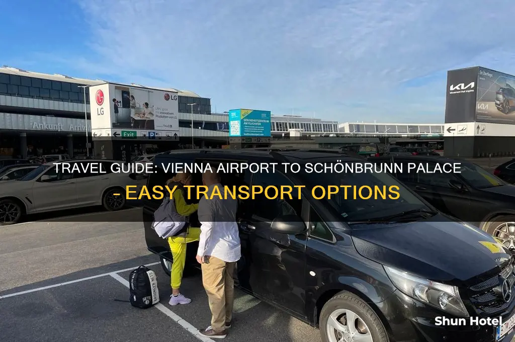 how to get from vienna airport to schonbrunn