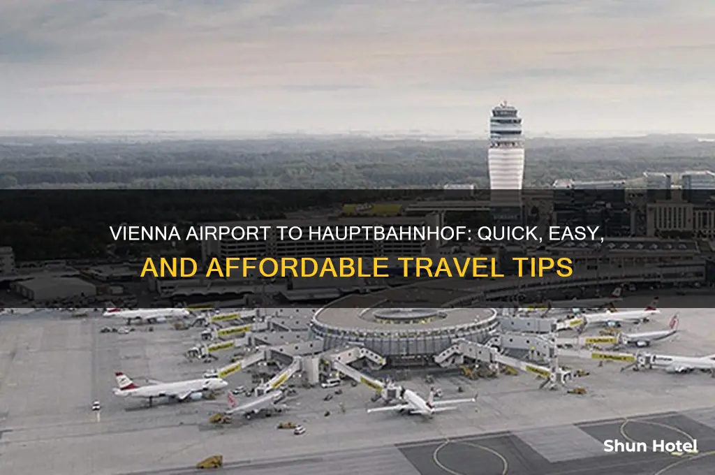 how to get from vienna airport to vienna hauptbahnhof