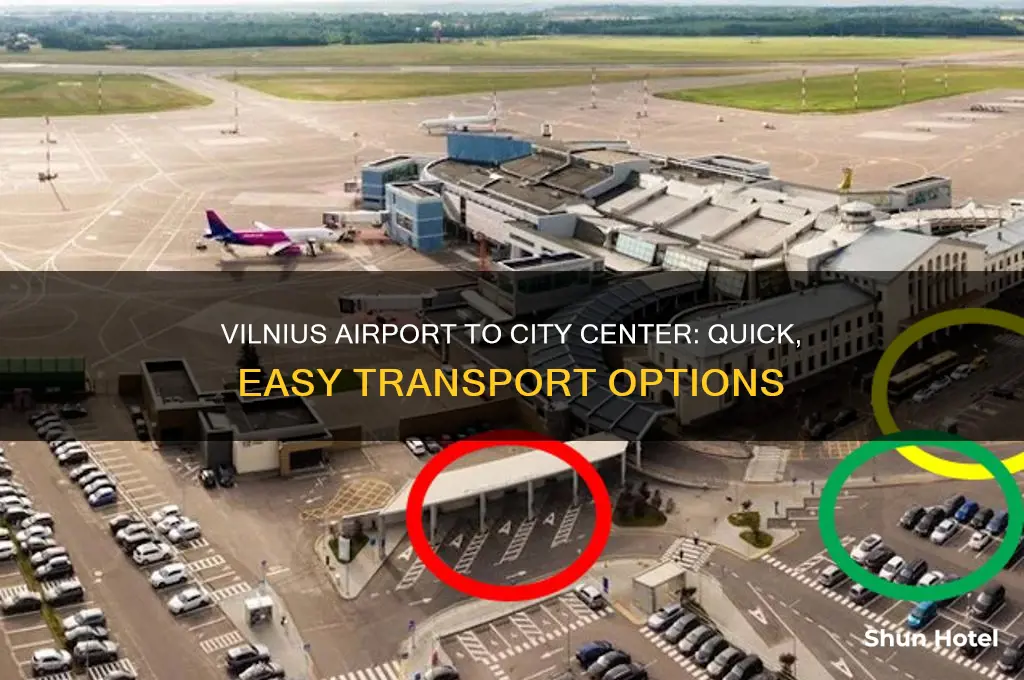 how to get from vilnius airport to city
