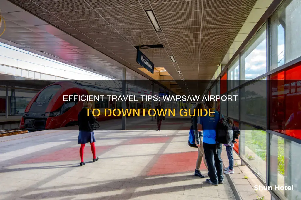 how to get from warsaw airport to downtown