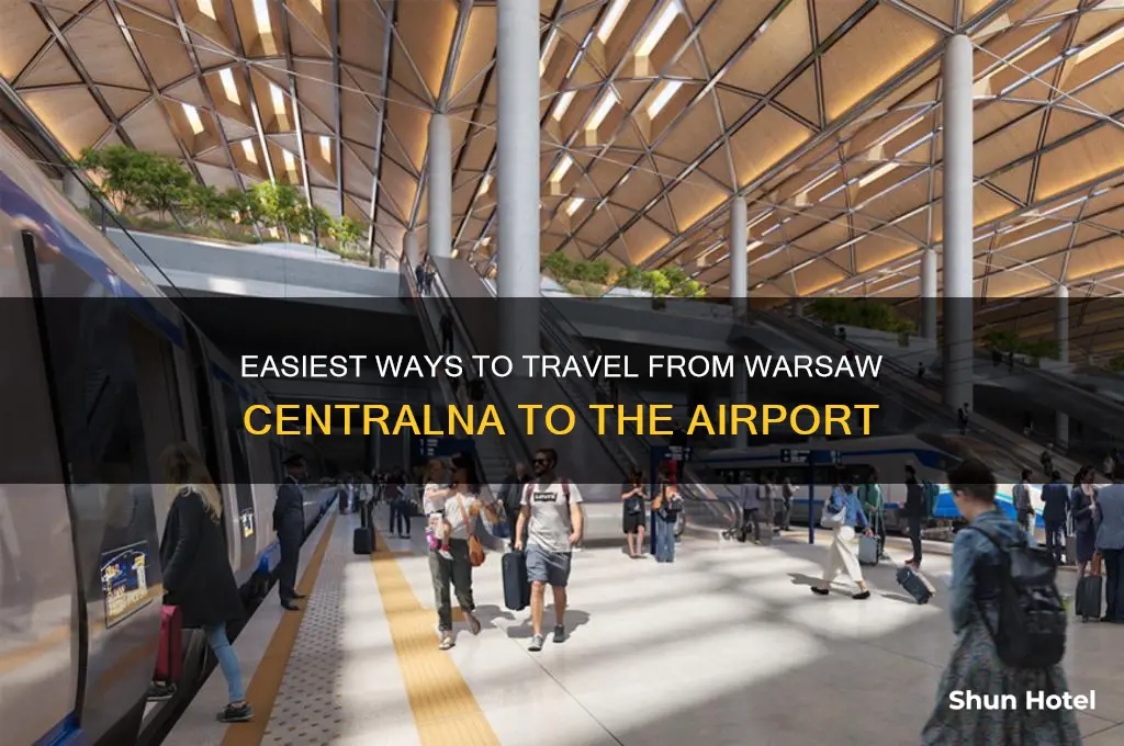 how to get from warsaw centralna to airport