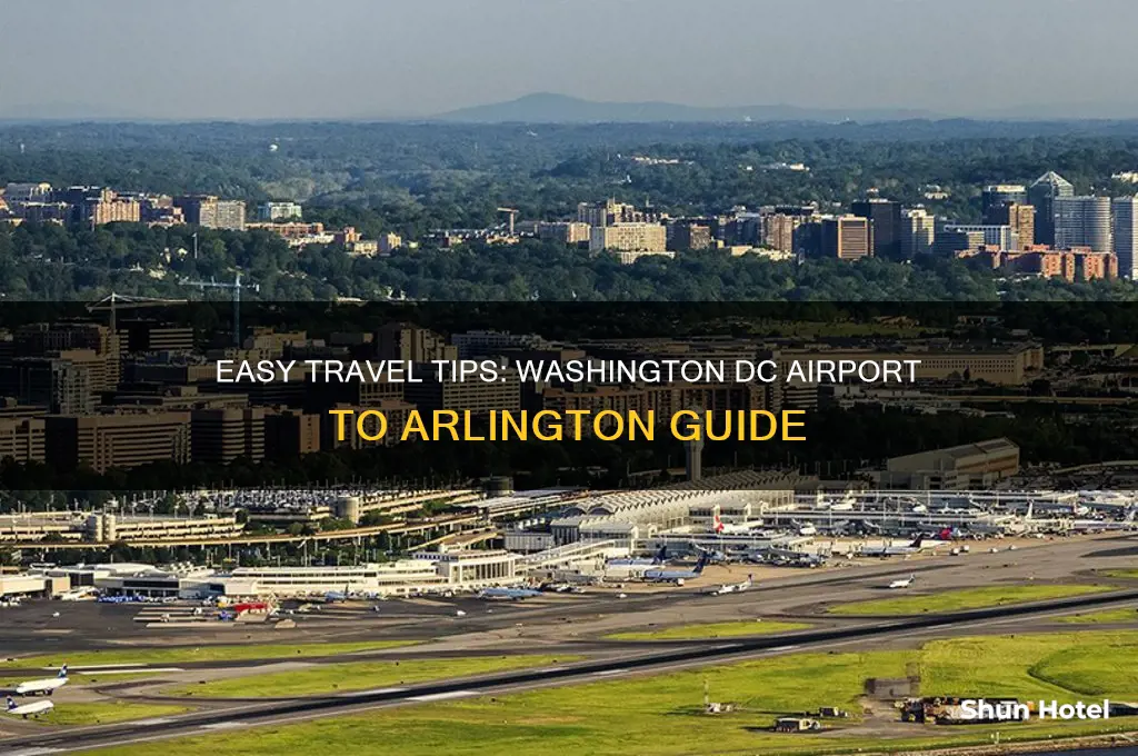 how to get from washington dc airport to arlington