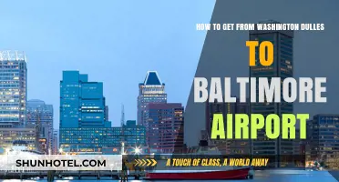 Traveling from Washington Dulles to Baltimore Airport: Easy Transport Options