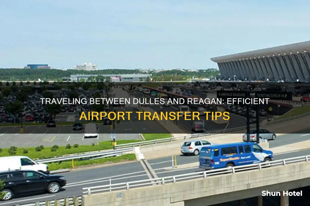 how to get from washington dulles to reagan airport