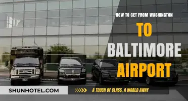 Traveling from Washington to Baltimore Airport: Easy Transportation Options
