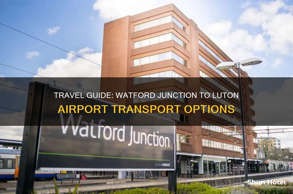 how to get from watford junction to luton airport