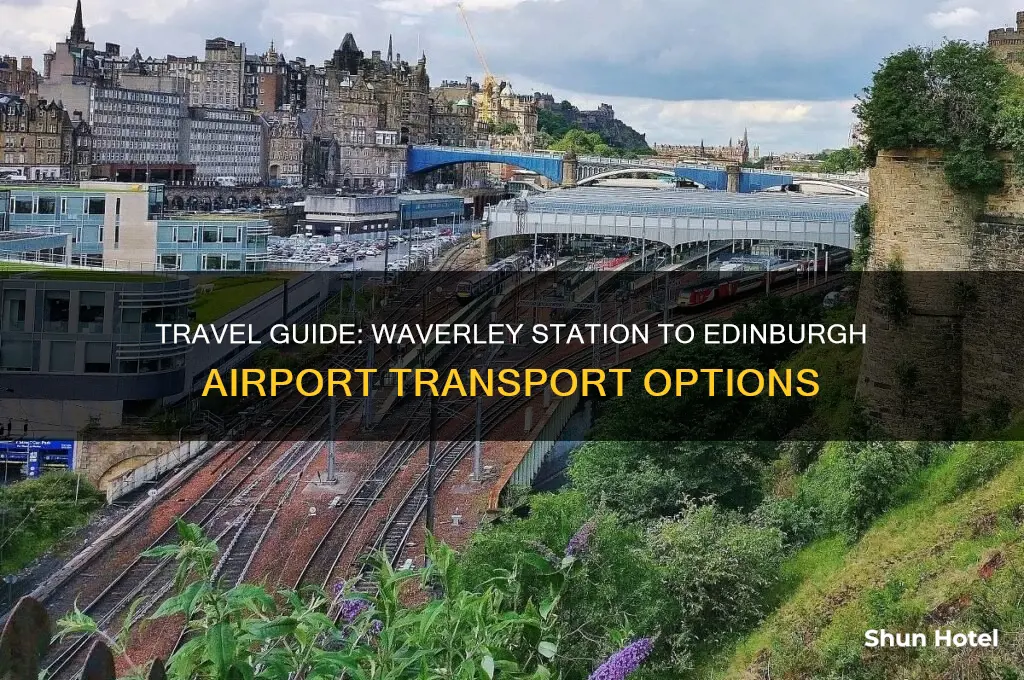 how to get from waverley station to edinburgh airport