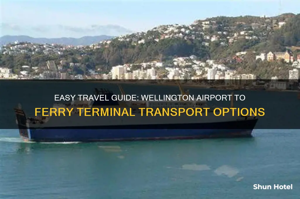 how to get from wellington airport to ferry terminal
