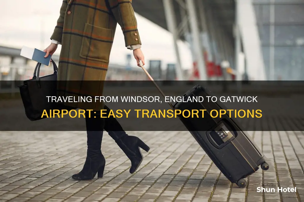 how to get from windsor england to gatwick airport