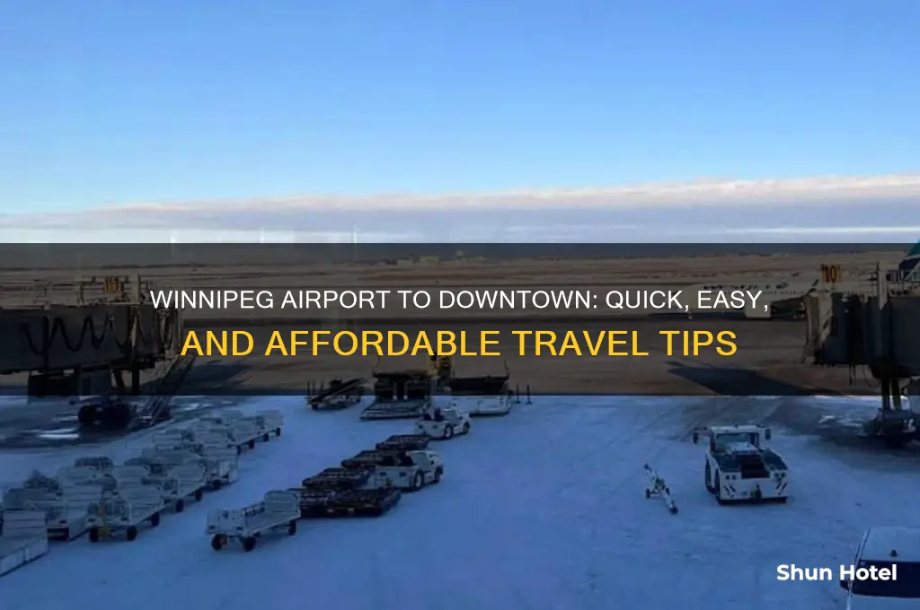 how to get from winnipeg airport to downtown