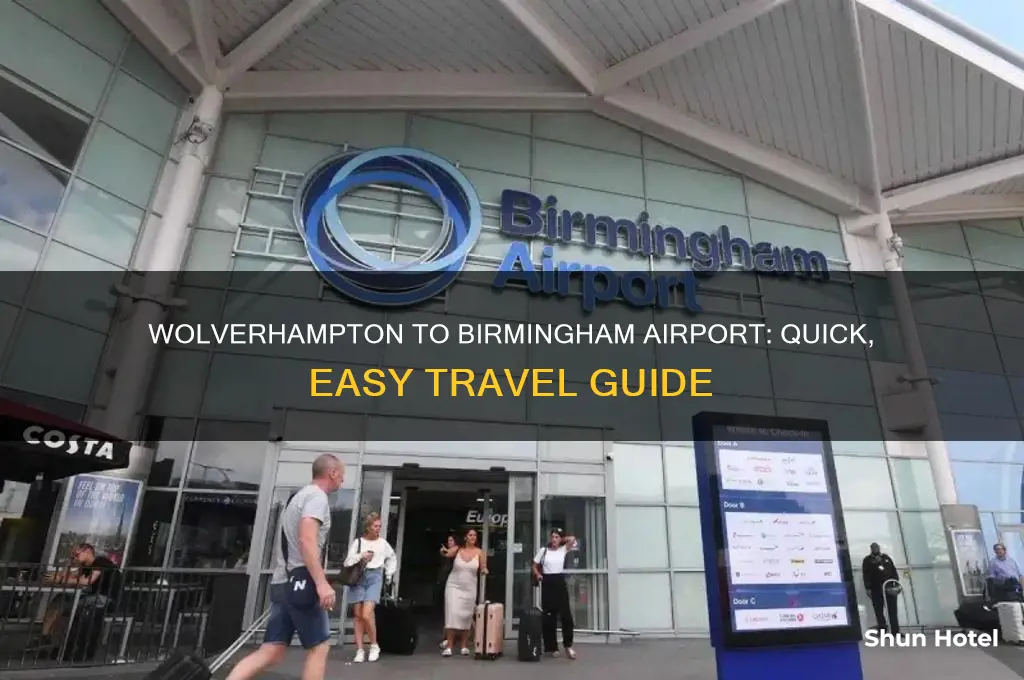 how to get from wolverhampton to birmingham airport