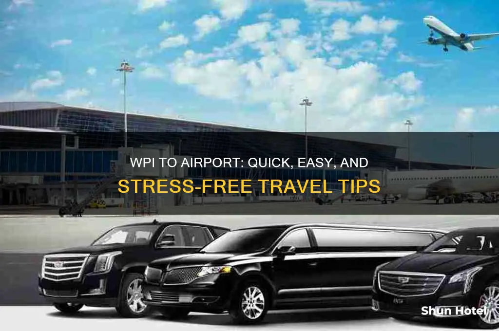how to get from wpi to the airport