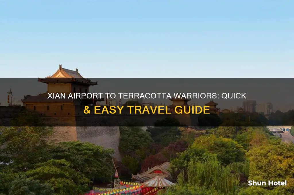 how to get from xian airport to terracotta warriors