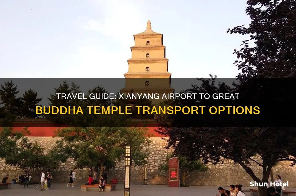 how to get from xianyang airport to great buddha temple