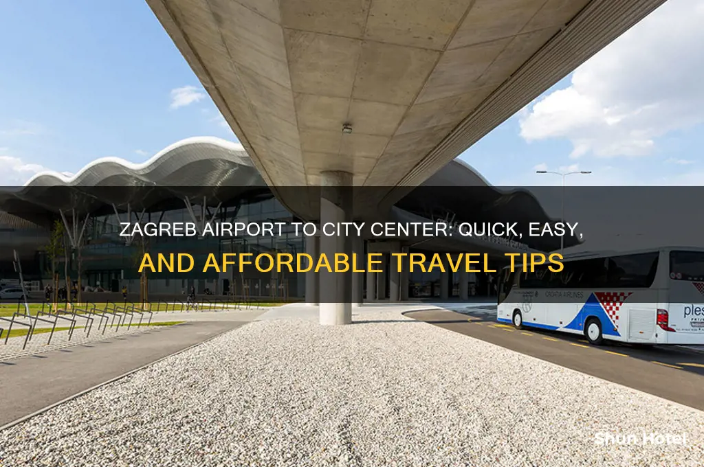 how to get from zagreb airport to city