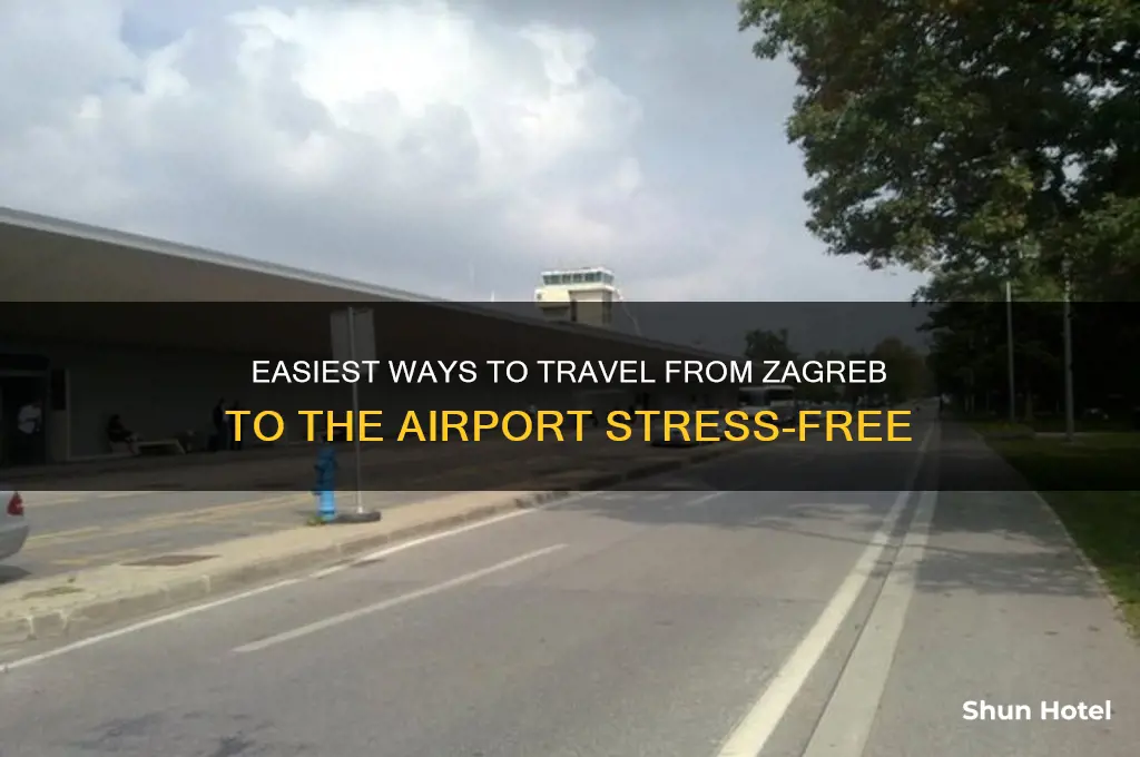 how to get from zagreb to airport