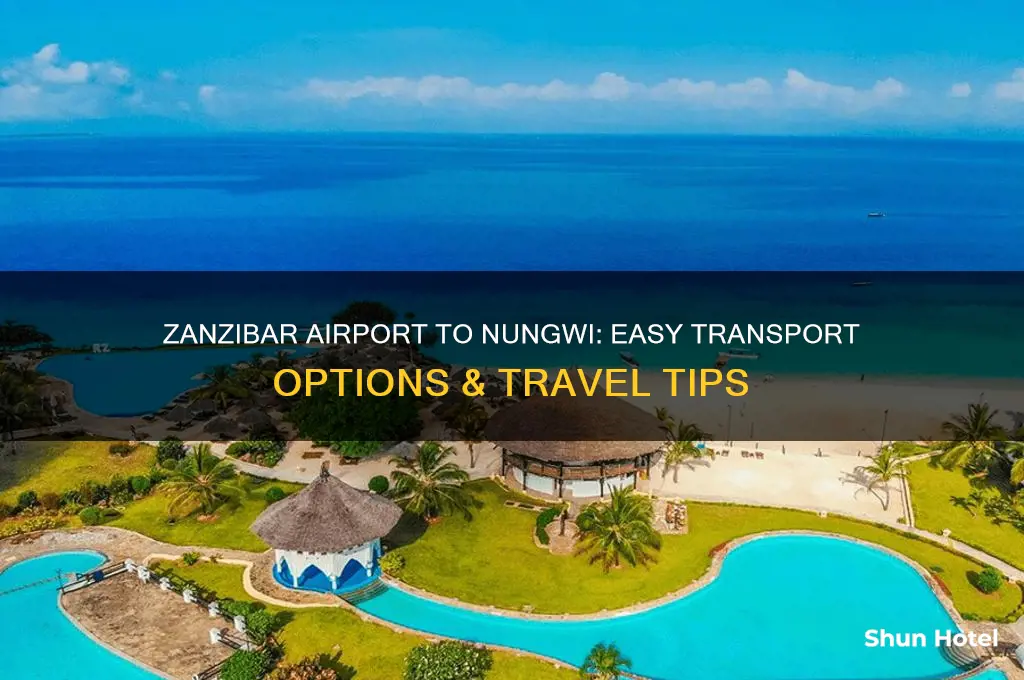 how to get from zanzibar airport to nungwi