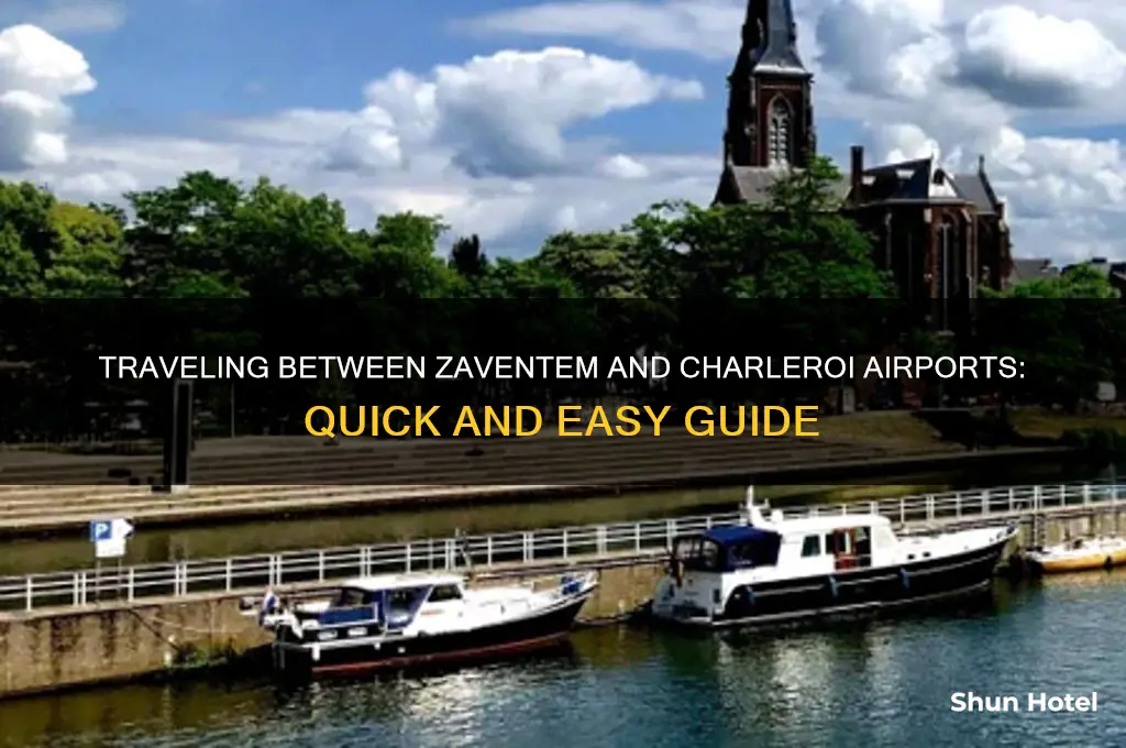 how to get from zaventem to charleroi airport