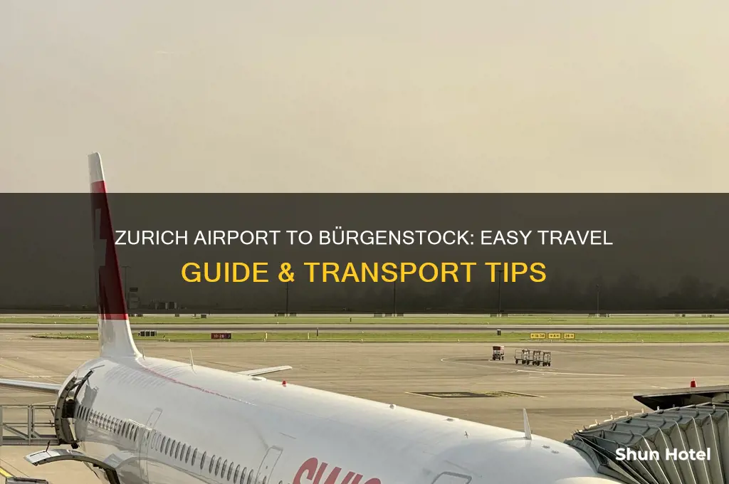 how to get from zurich airport to burgenstock