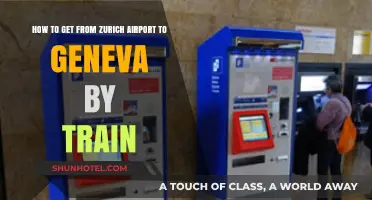 Zurich Airport to Geneva: Easy Train Travel Guide