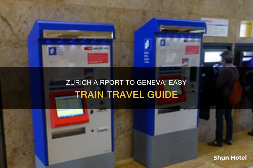 how to get from zurich airport to geneva by train