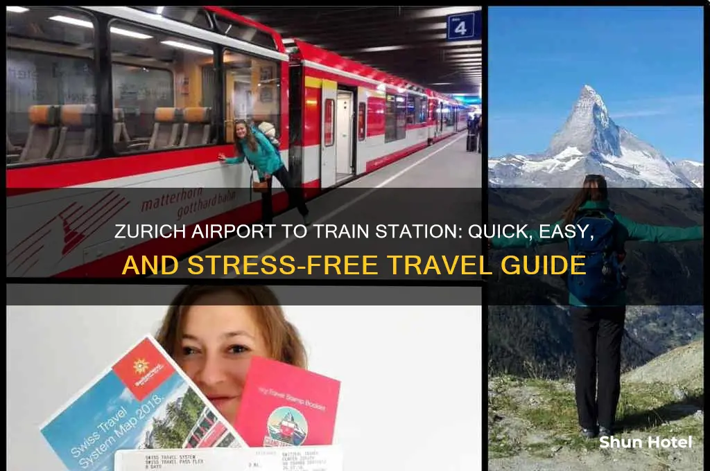 how to get from zurich airport to train station