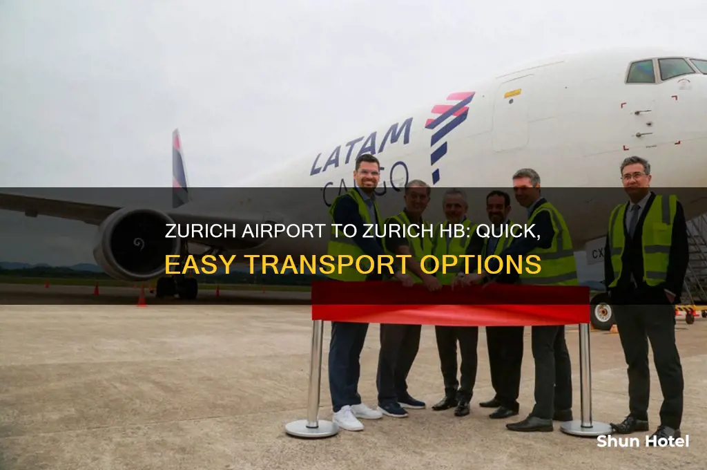 how to get from zurich airport to zurich hb