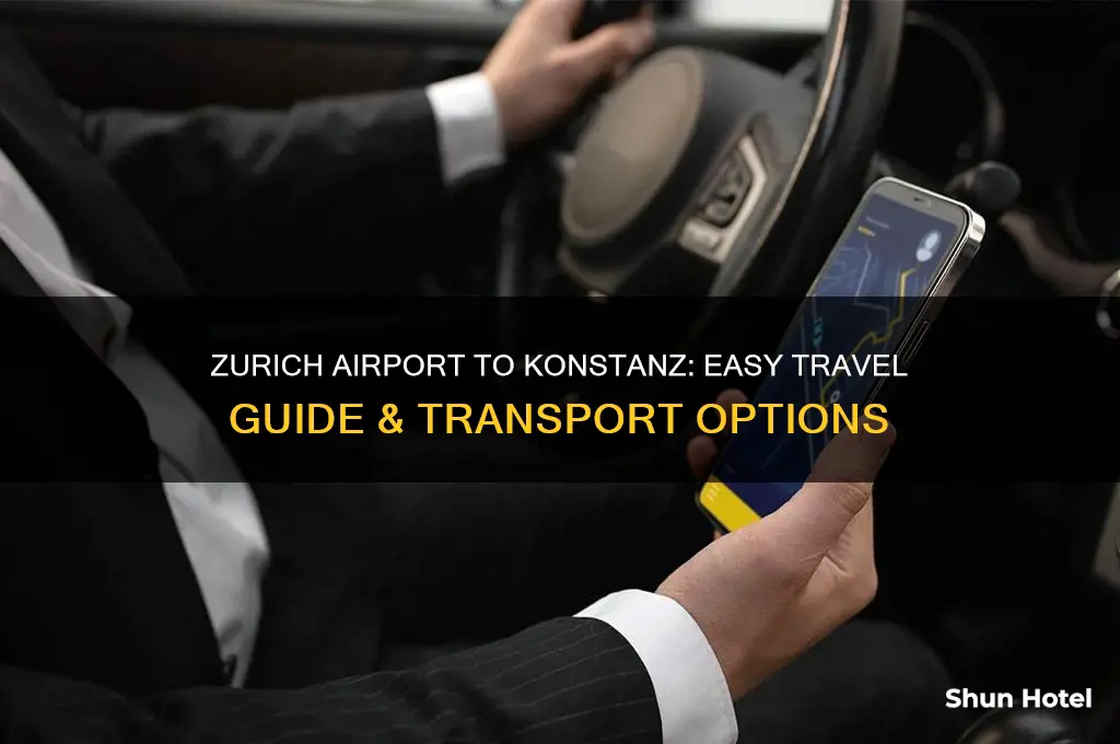 how to get from zurrich airport to konstanz