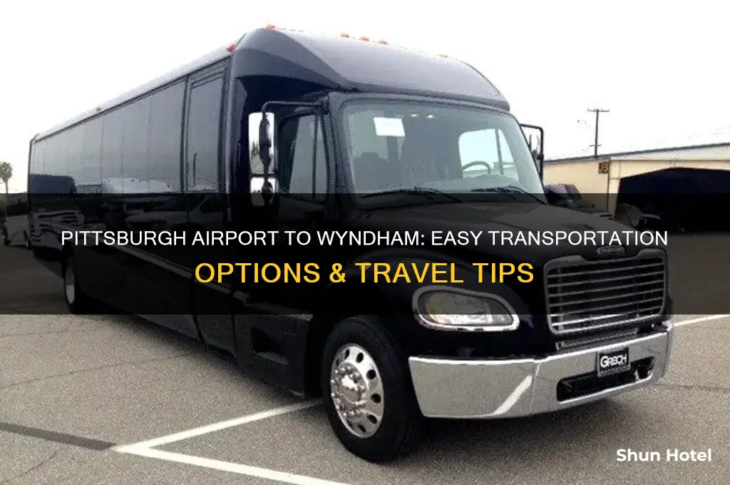 how to get froma pittsburgh airport to wyndham