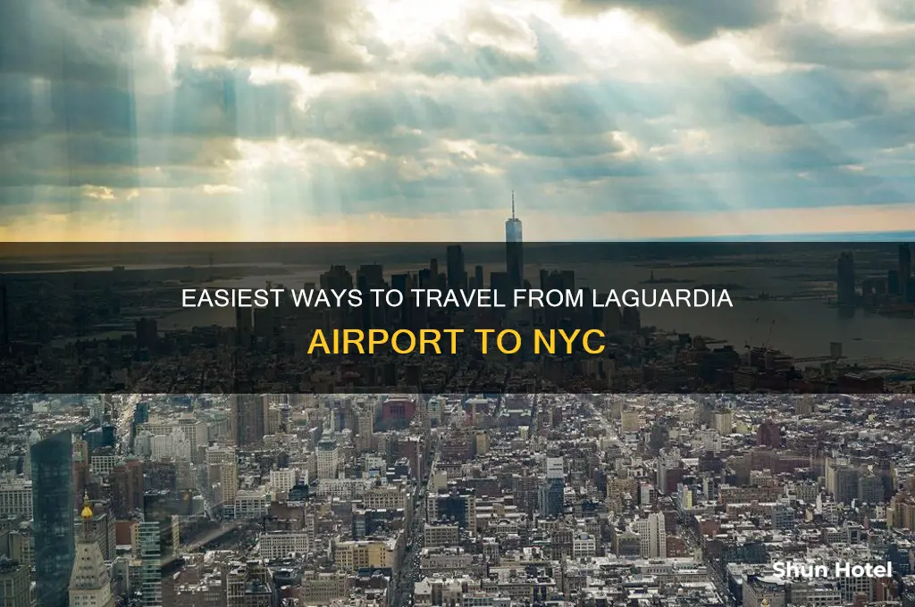 how to get fron laguardia airport