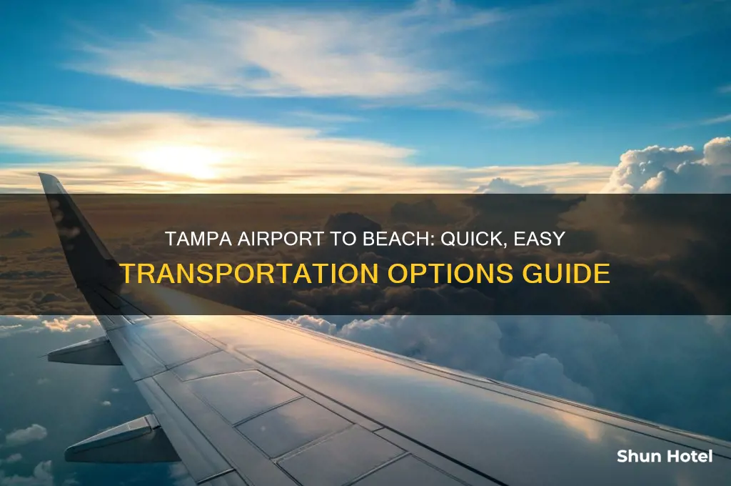 how to get frpom tampa airport to beach