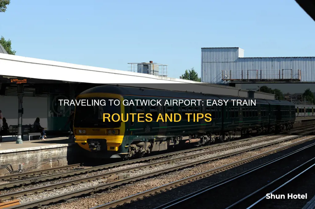 how to get gatwick airport by train
