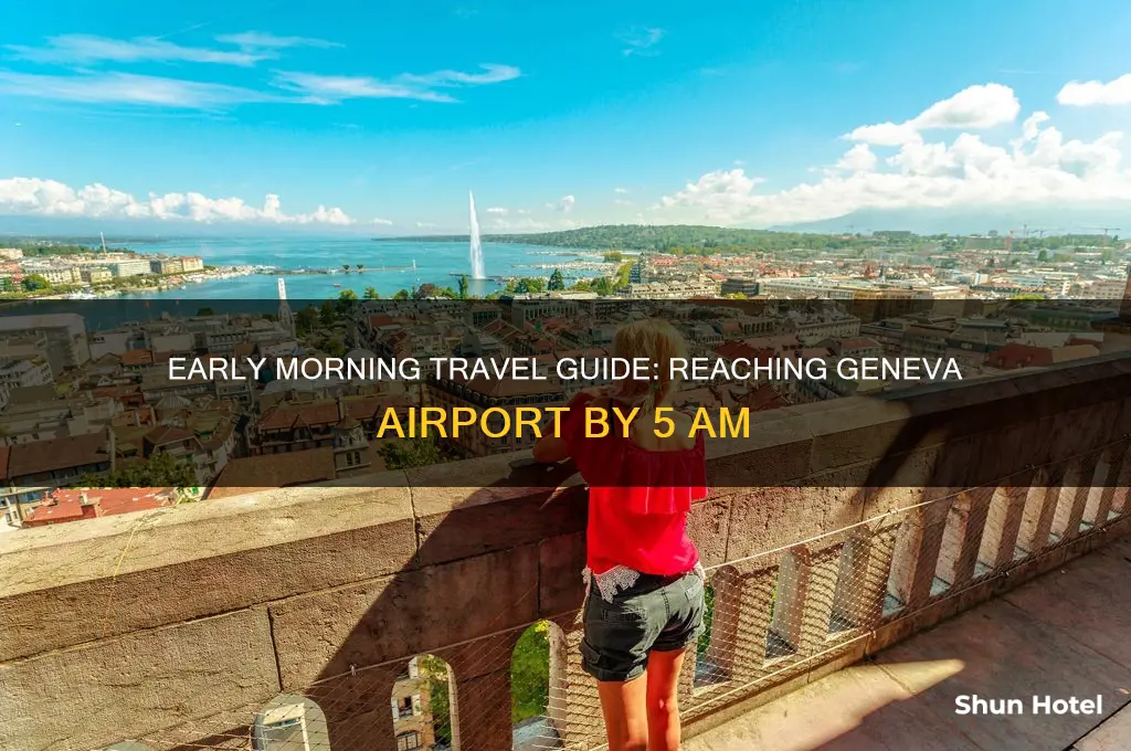 how to get geneva airport at 5am