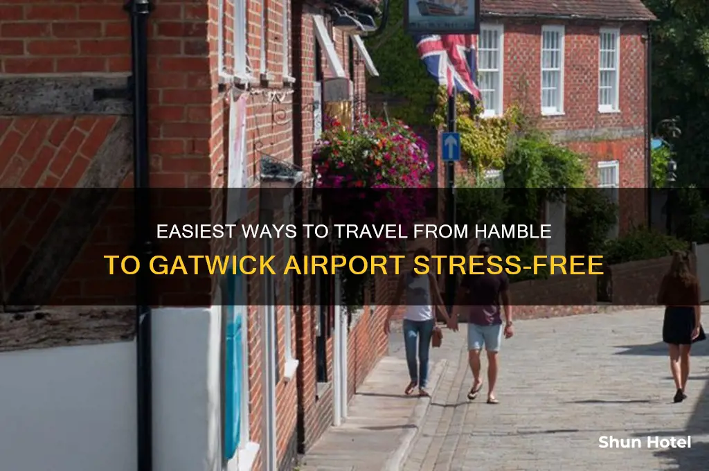 how to get hamble to gatwick airport