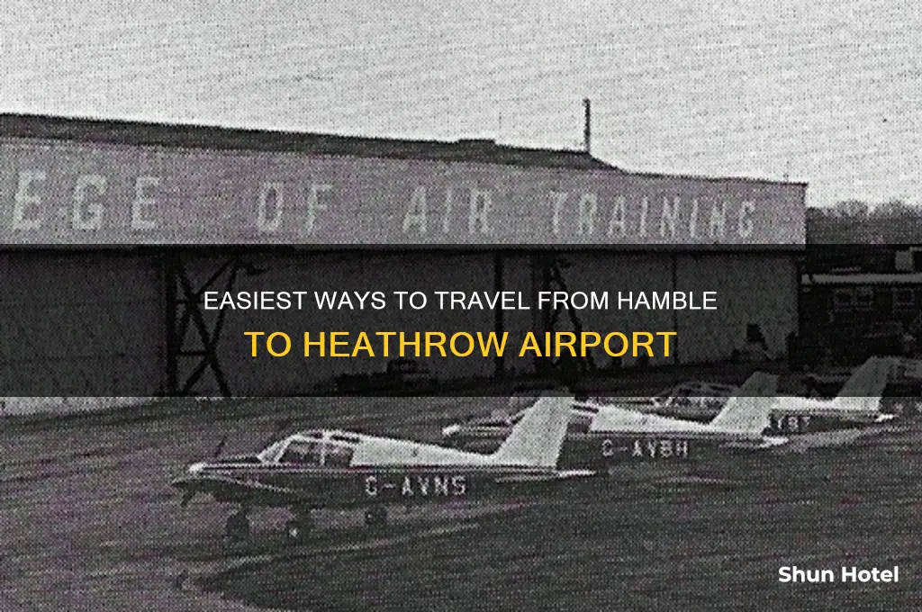 how to get hamble to heathrow airport