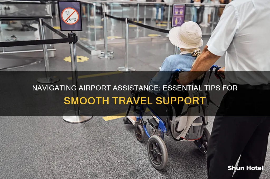 how to get help at airport