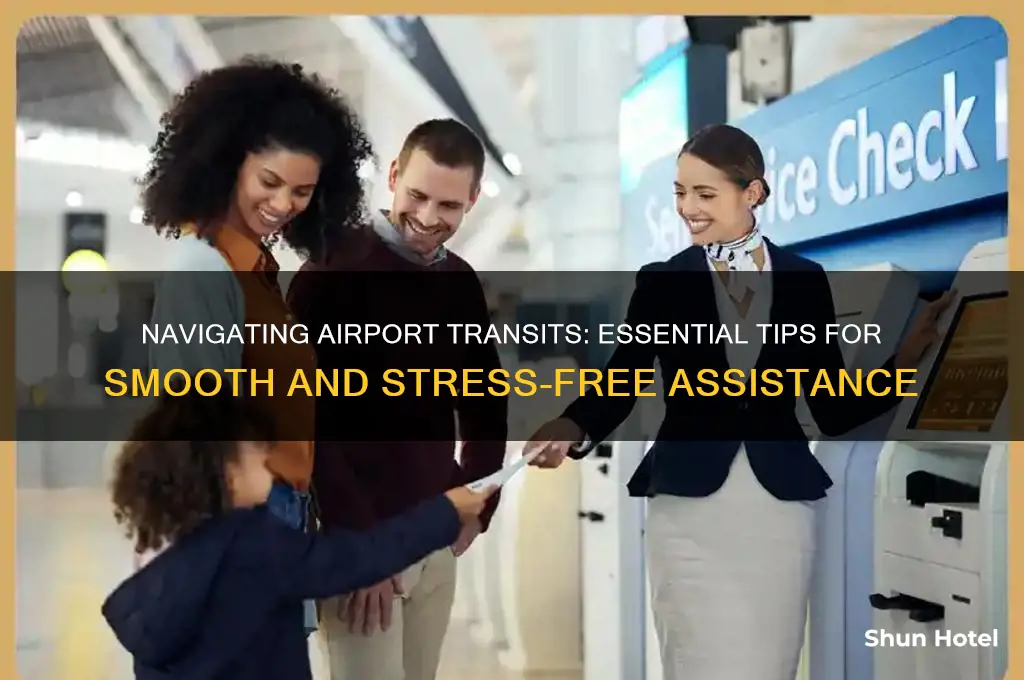 how to get help in the transit between airports