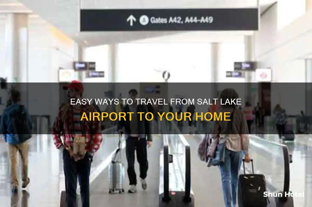 how to get home for salt lake airport