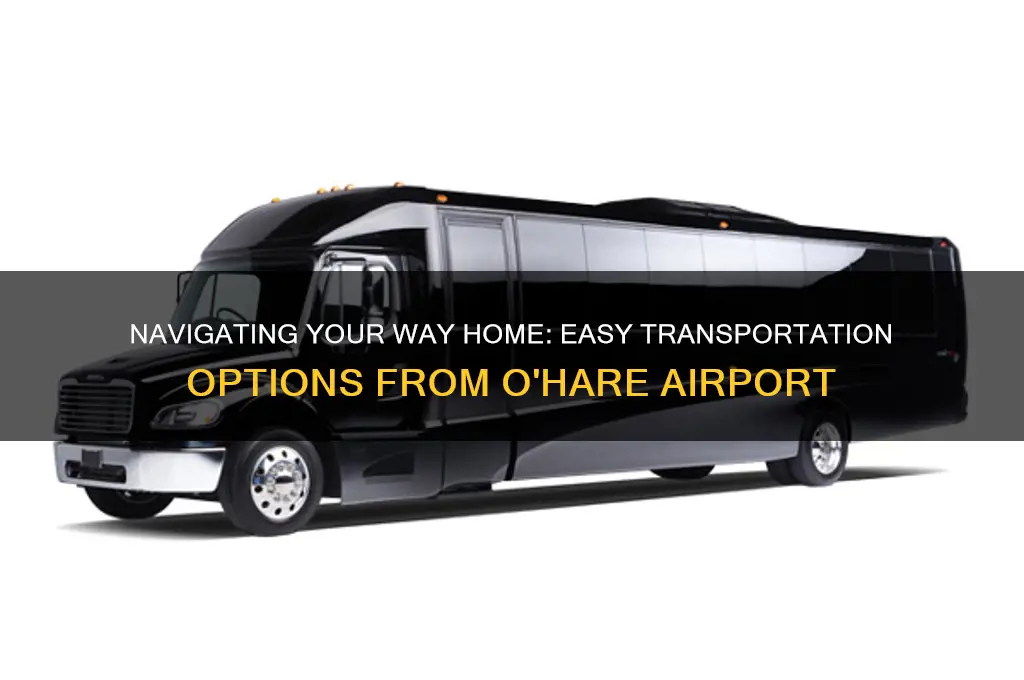 how to get home from o hare airport