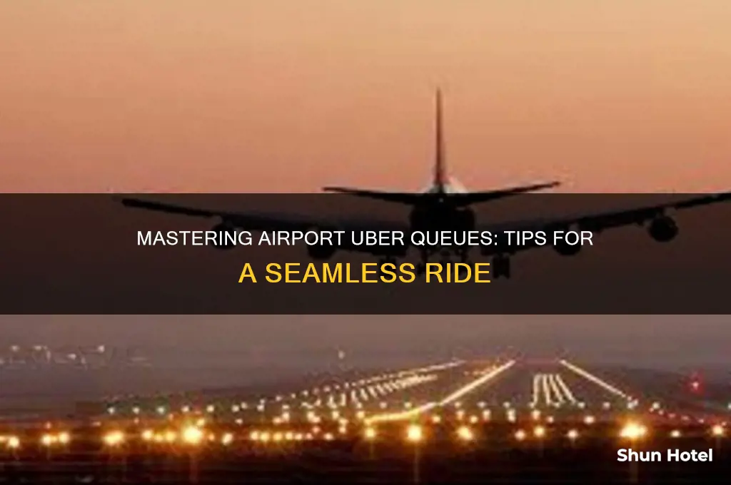 how to get i uber queue at airports